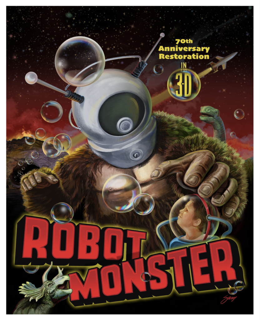 Robot Monster! - Stewart McKissick Illustration